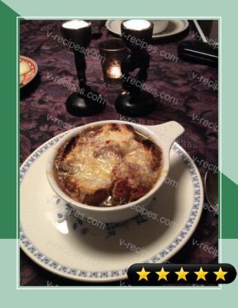 Authentic French Onion Soup Courtesy of Julia Child recipe