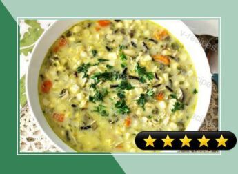 Corn Chowder with Wild Rice recipe