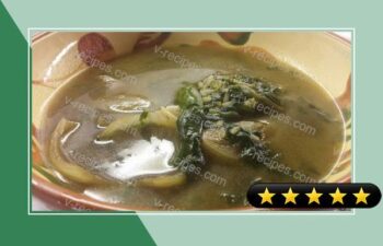 Rice and Spinach Soup recipe