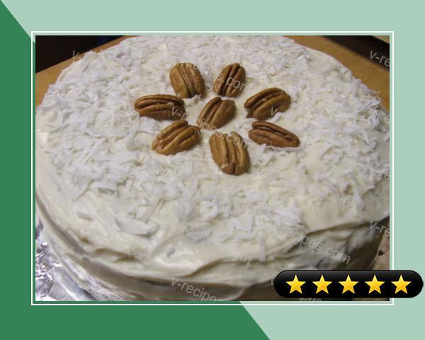 Banana Layer Cake With Cream Cheese Frosting recipe