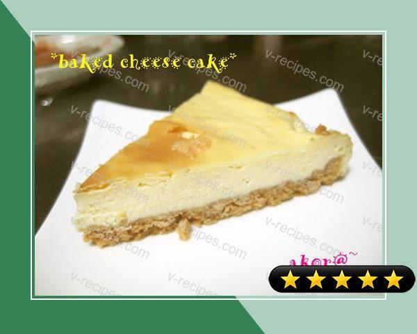 Easy Baked Cheesecake recipe