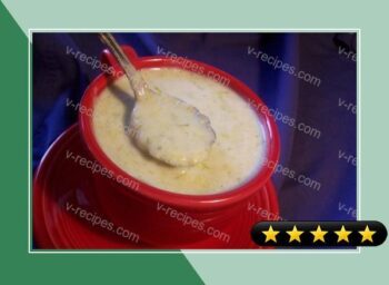 Cream of Leek Soup With Onions recipe
