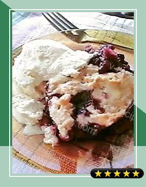 Apple & Mulberry Cobbler recipe