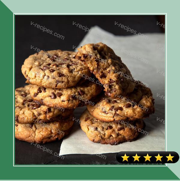 Big Bakery-Style Mini Chocolate Chip Toffee Cookies recipe