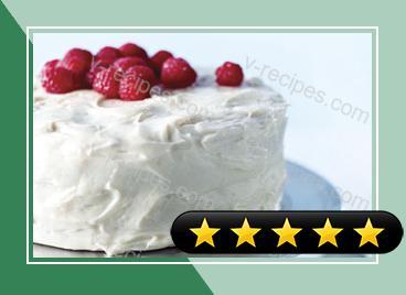 White Chocolate-Raspberry Cake recipe