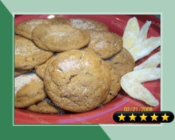 Triple X Ginger Cookies recipe