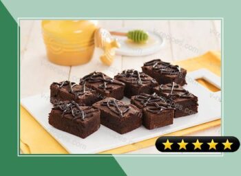 Chocolate-Honey Brownie Bars recipe