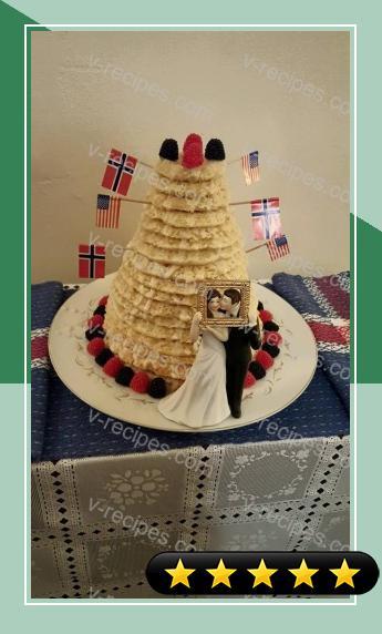 Kransekake (18-Layer Norwegian Wedding Cake) recipe