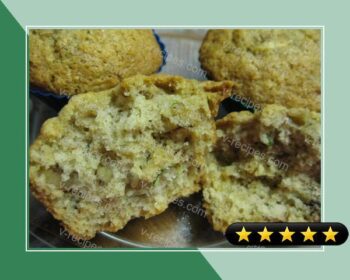Zucchini Oatmeal Muffins recipe