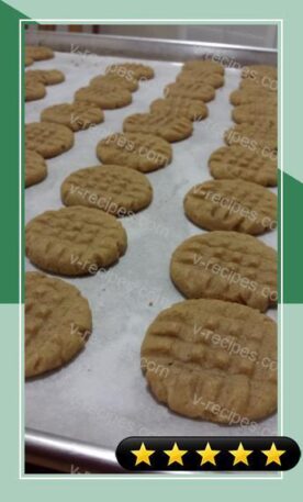The Best Peanut Butter Cookies in the World! recipe
