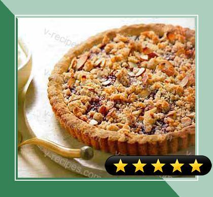 Raspberry Jam Tart with Almond Crumble recipe