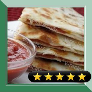 Grilled Pizza Wraps recipe
