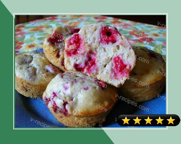 Raspberry Oat Muffins recipe