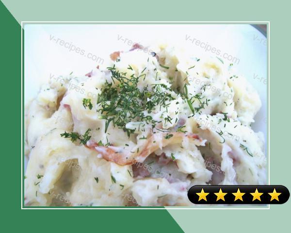 Mashed Potatoes With Onion and Dill recipe