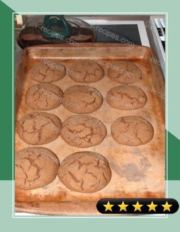 Soft Molasses Cookies recipe
