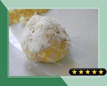 Sour Lemon Snowball Cookies recipe