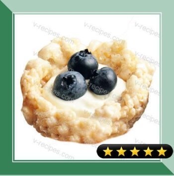 Cereal Tartlets with Yogurt and Berries recipe