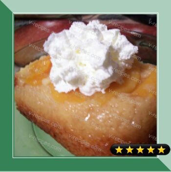 Peach Upside-Down Cake recipe