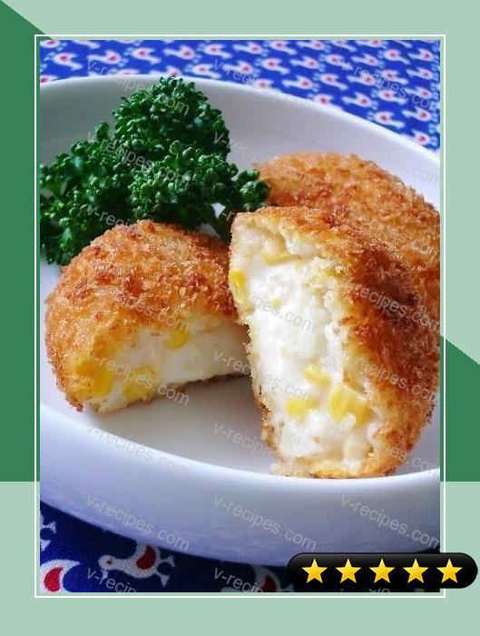 Potato & Corn Cream Croquettes recipe