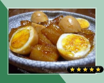Rich-Tasting Daikon Radish with Boiled Eggs recipe
