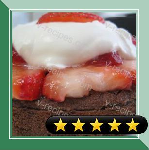 Big D's Chocolate Strawberry Shortcake recipe
