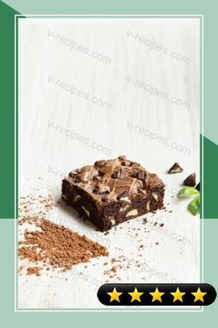 Mocha Brownies with Mint Filled Delights™ recipe