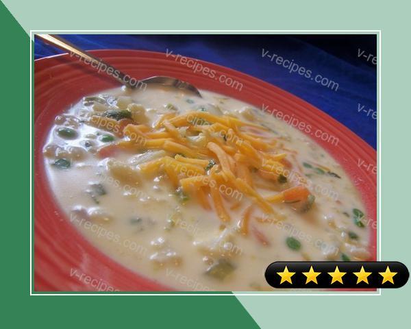 3 C's Soup #3 (Carrot, Cauliflower & Celery) W/Cheese recipe