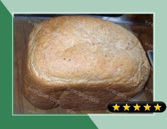Whole Wheat, Flax & Honey Bread Machine Bread recipe