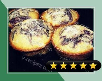 Sugar Crusted Blueberry Muffins recipe