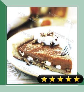 Sweet Potato Tart with Pecans and Marshmallows recipe