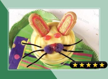 Easter Bunny Pudding Desserts recipe
