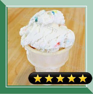 No-Churn Cake Batter Ice Cream recipe