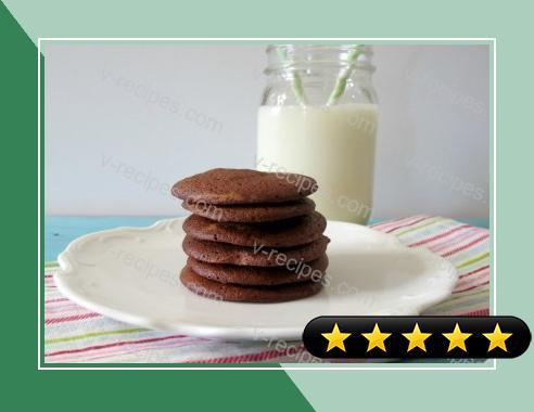 Chocolate Caramel Meringue Cookies recipe