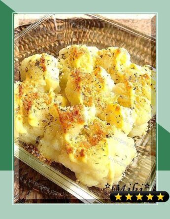 Grilled Cauliflower with Herbs & Cheese recipe