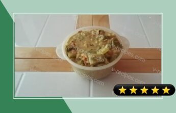Cheesy Vegetable Soup (Lactose intollerant friendly) recipe