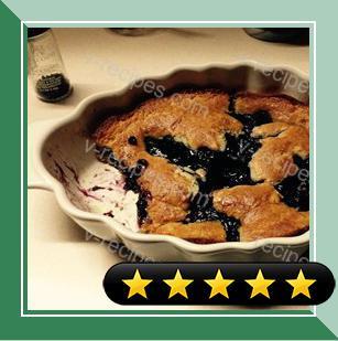 Simple and Sweetie Blueberry Cobbler recipe