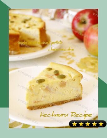 Cheesecake with Sweet Potatoes and Jonathan Apples recipe