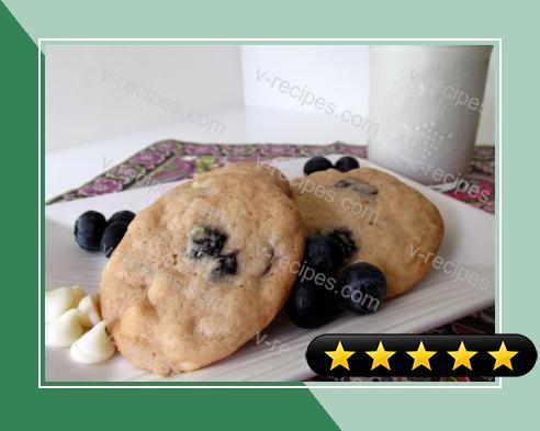 Blueberries-n-Cream Cookies recipe