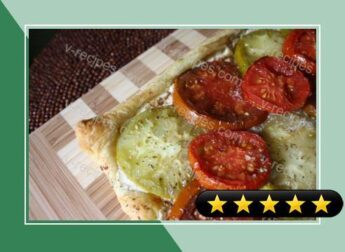 Heirloom Tomato-Ricotta Tart recipe