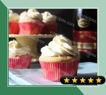 Champagne and Strawberry Cupcakes with Champagne Buttercream recipe