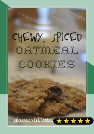 Spiced Oatmeal Cookies recipe