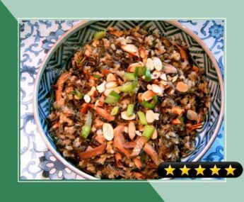 Wild Rice With Shitakes and Toasted Almonds recipe