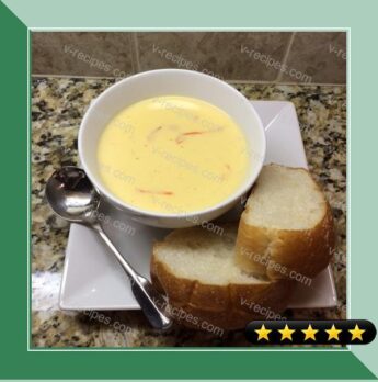 Flying Cup of Beer Cheese Soup recipe