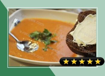 Carrot Cheddar Soup recipe