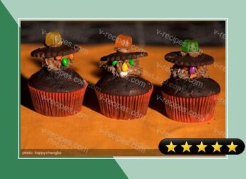 Halloween Witch Cupcakes recipe