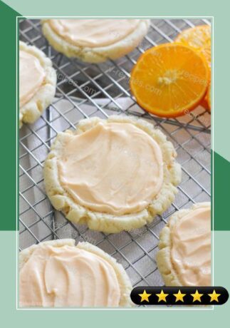 Orange Creamsicle Sugar Cookies recipe