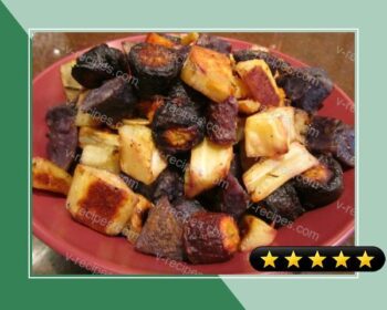 Roasted Potatoes, Parsnips and Carrots recipe
