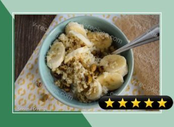 Creamy Banana Millet Porridge recipe