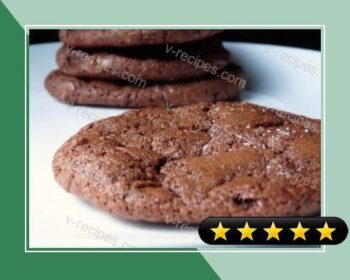 Chocolate Cookies with Sea Salt recipe