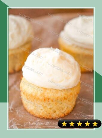 Sprinkles Vanilla Cupcakes with Vanilla Buttercream Frosting (Copycat Recipe) recipe